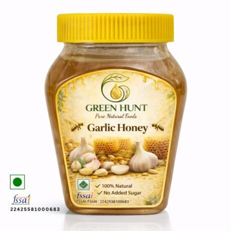 Garlic Honey – Natural Garlic Infused Honey (பூண்டு தேன்) | Traditional Wellness Support | 100% Natural